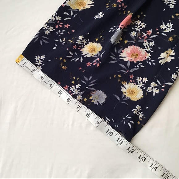 Smukke girl jumpsuit 3/4 bell sleeve flowered. - Picture 10 of 12